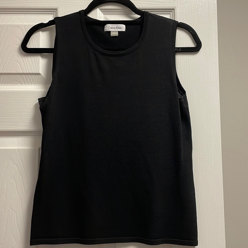 Calvin Klein black tank